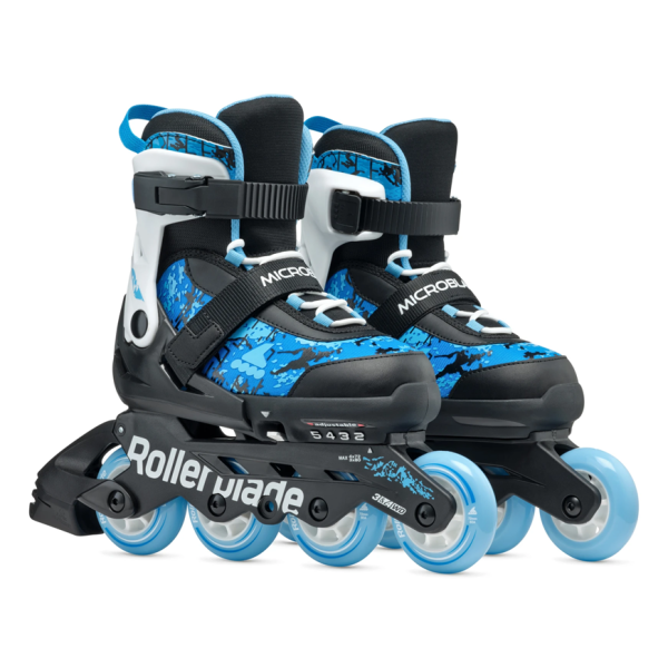 ROLLERBLADE MICROBLADE Schwarz/Himmelwasser
